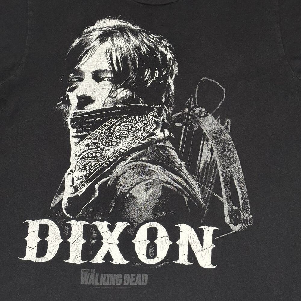 Daryl Dixon Crossbow The Walking Dead T Shirt Black Mens Medium - Picture 2 of 7